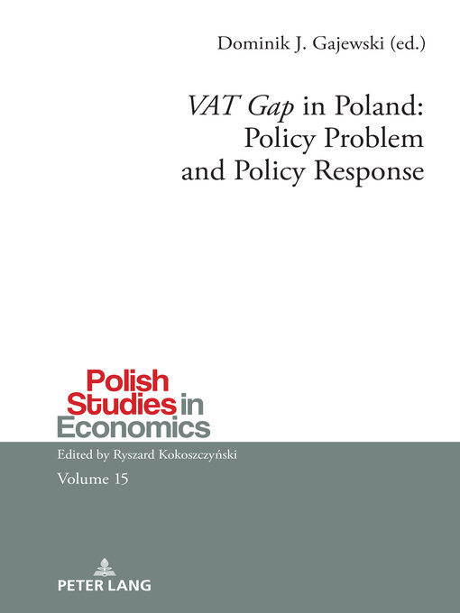 Title details for VAT Gap in Poland by Marek Zirk-Sadowski - Available